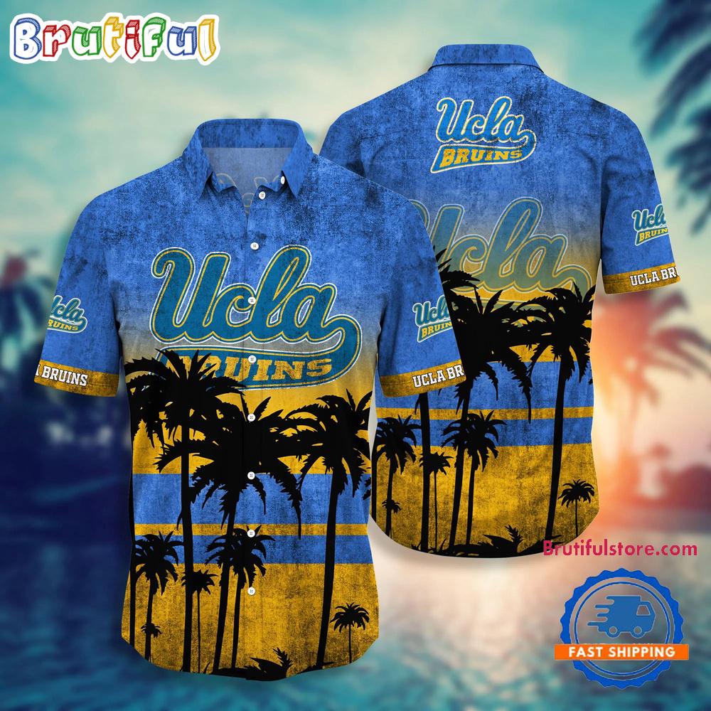 NCAA UCLA Bruins Palm Tree Tropical Summer Beach Hawaiian Shirt