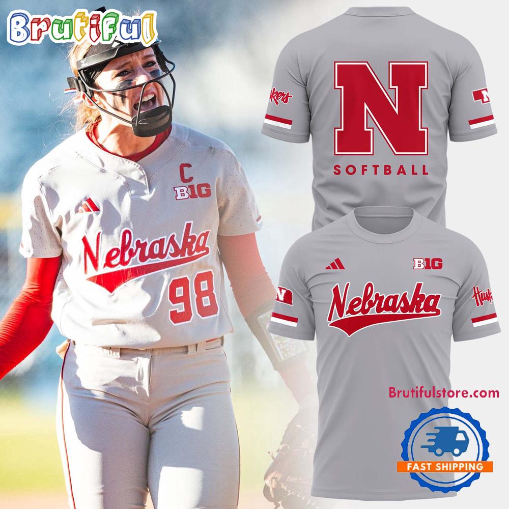 Nebraska Cornhuskers Softball Limited Edition 2025 New 3D Shirt