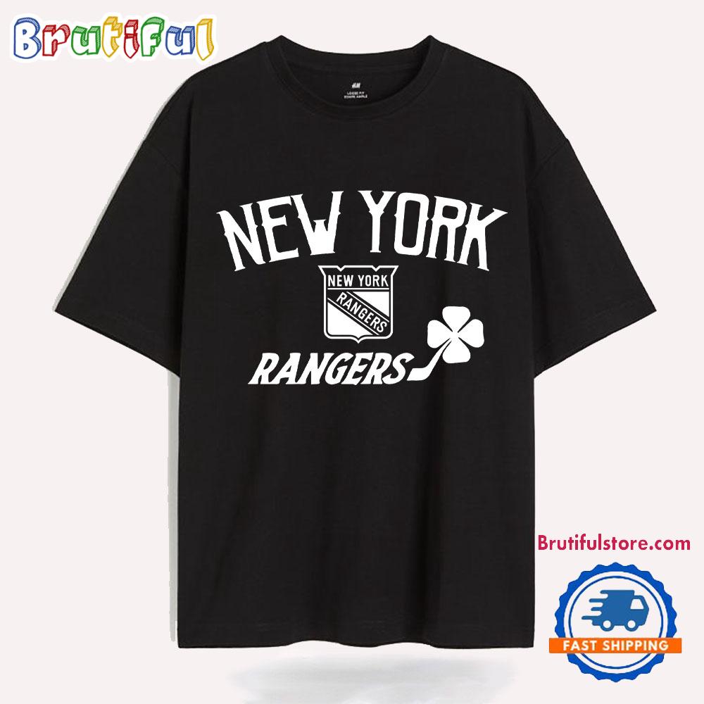 New York Rangers St Patricks Day Sporty 2025 T Shirt
