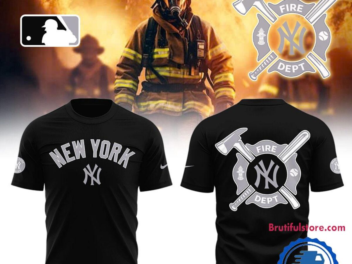 New York Yankees x Firefighter Appreciation Night T Shirt