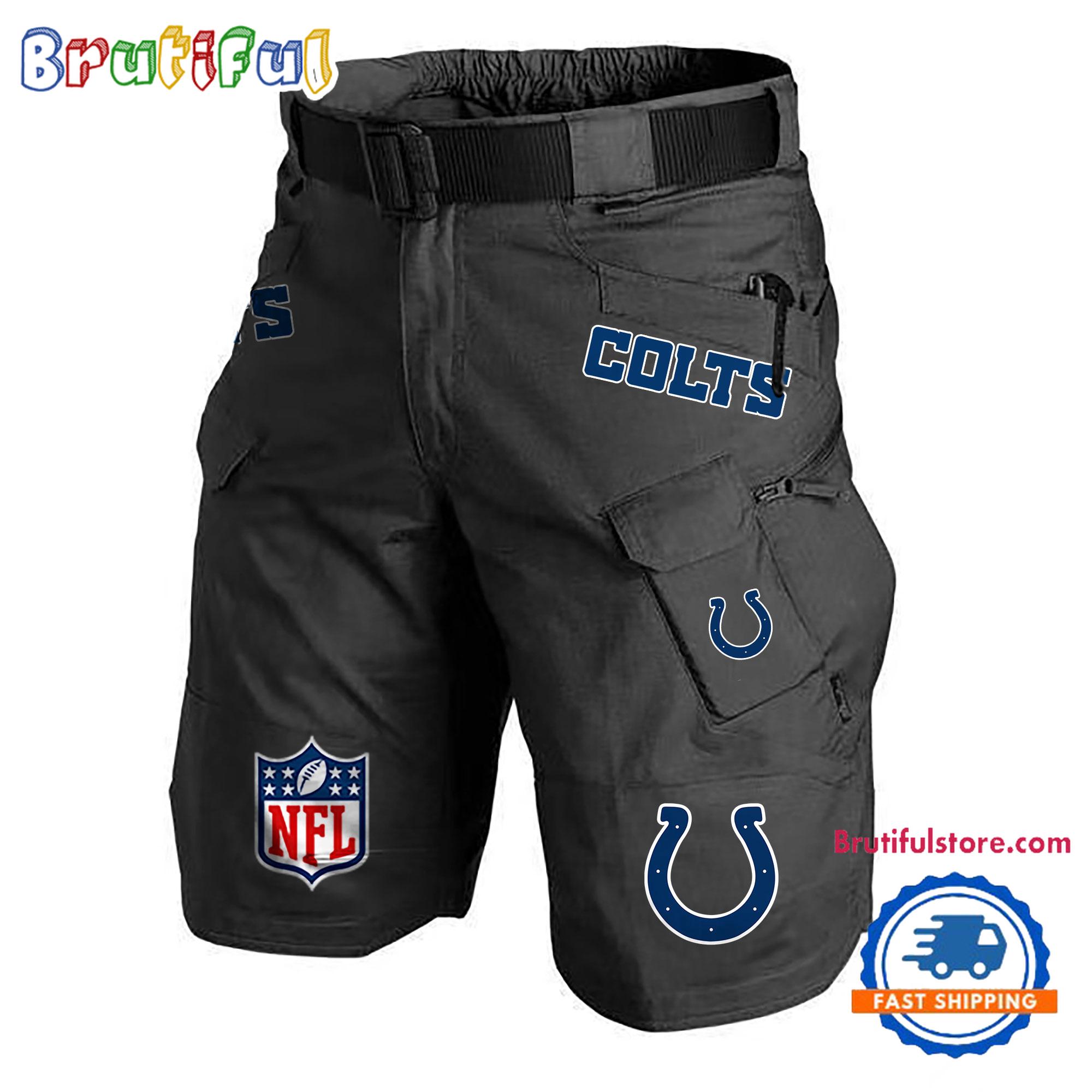 NFL Indianapolis Colts Football Team Military Tactical Shorts