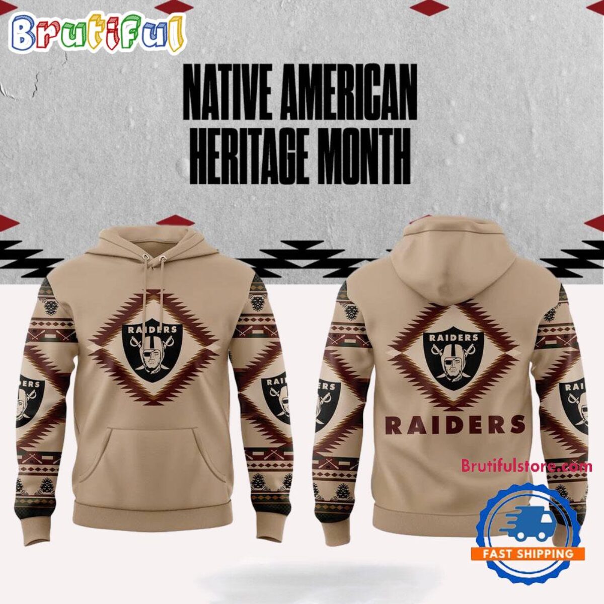 NFL Las Vegas Raiders x National Native American Heritage Month