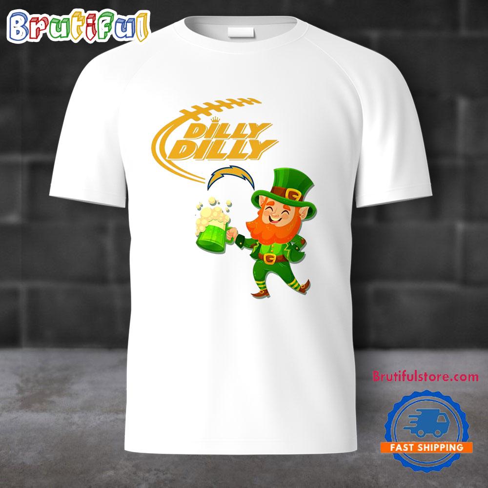 NFL Los Angeles Chargers Dilly Dilly Patrick Day 2025 New T-Shirt