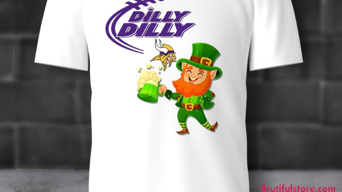 NFL Minnesota Vikings Dilly Dilly Patrick Day 2025 New T-Shirt