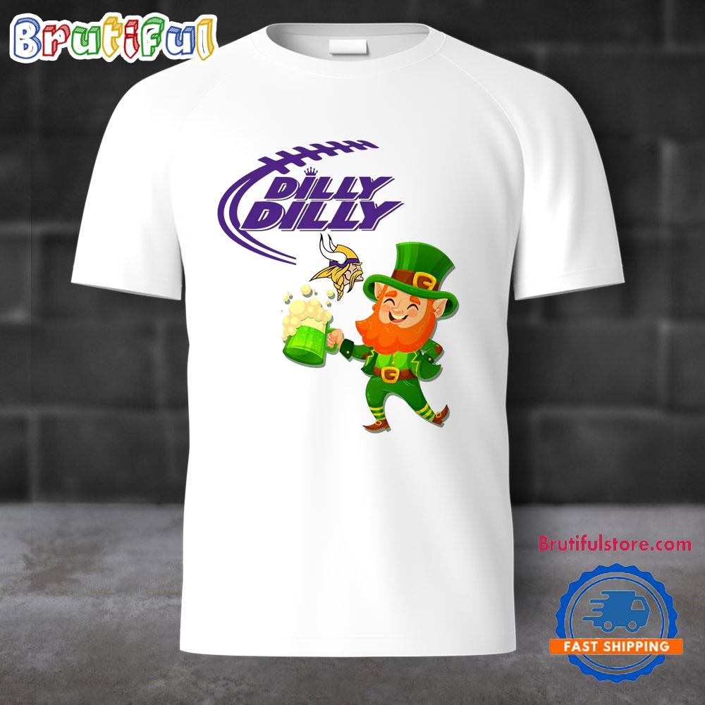 NFL Minnesota Vikings Dilly Dilly Patrick Day 2025 New T-Shirt