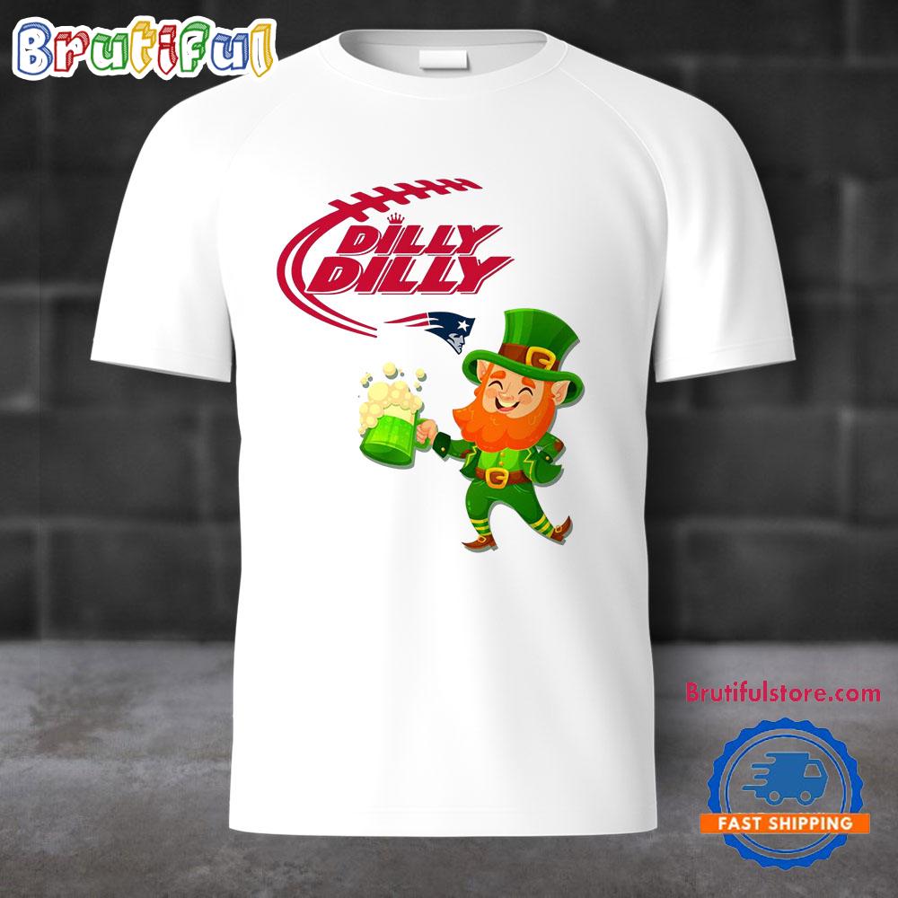 NFL New England Patriots Dilly Dilly Patrick Day 2025 New T-Shirt