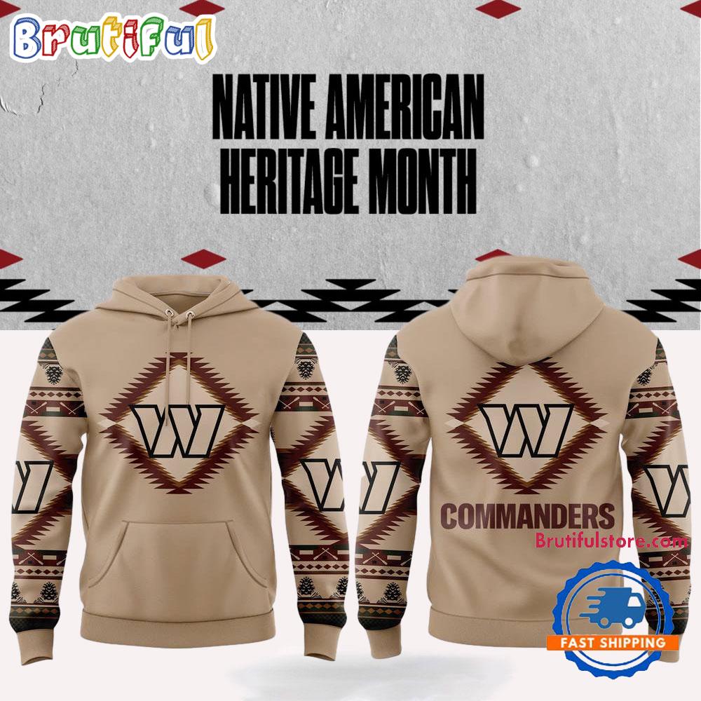 NFL Washington Commanders x National Native American Heritage Month Hoodie, TShirt, Sweatshirt
