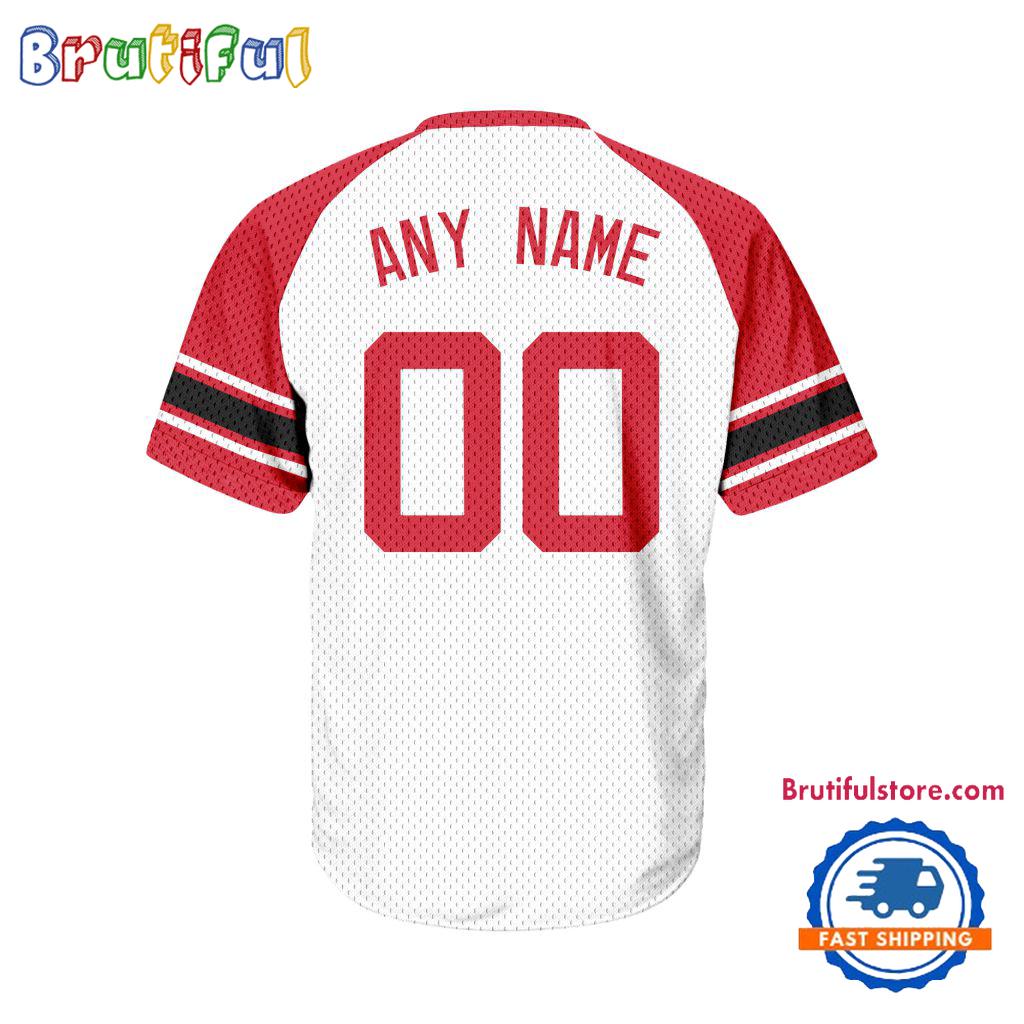NHL New Jersey Devils Hockey Team Design V-neck Mesh Short Sleeve Jersey