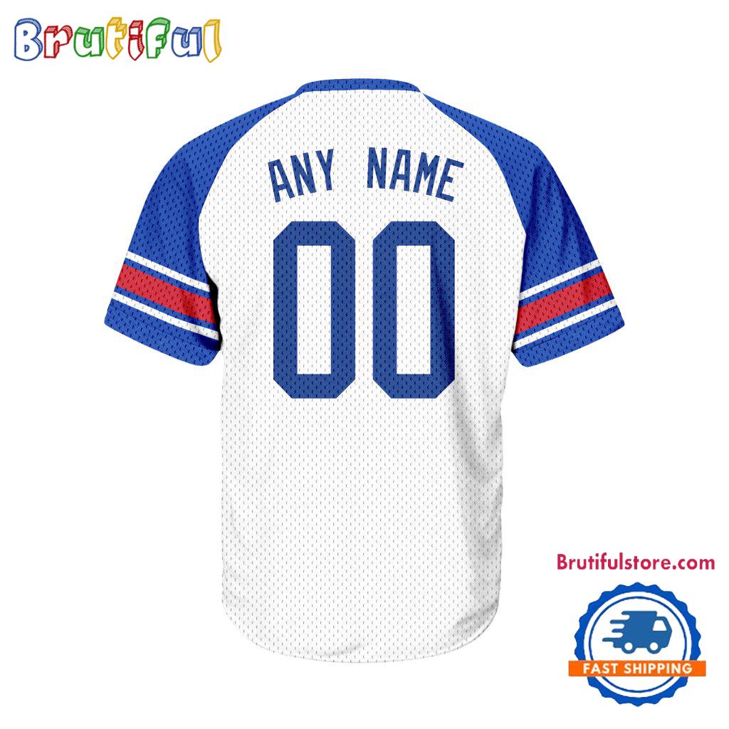 NHL New York Rangers Hockey Team Design V-neck Mesh Short Sleeve Jersey