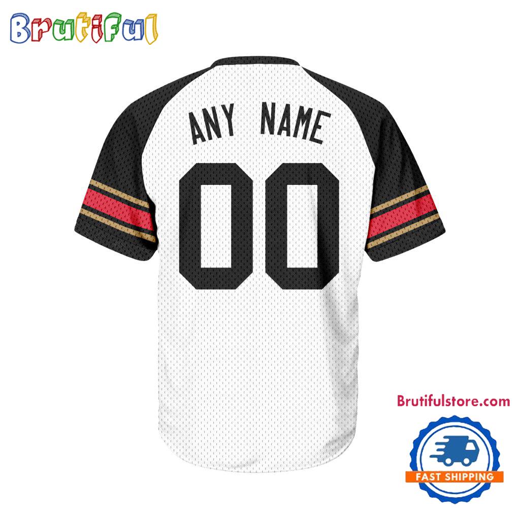NHL Ottawa Senators Hockey Team Design V-neck Mesh Short Sleeve Jersey