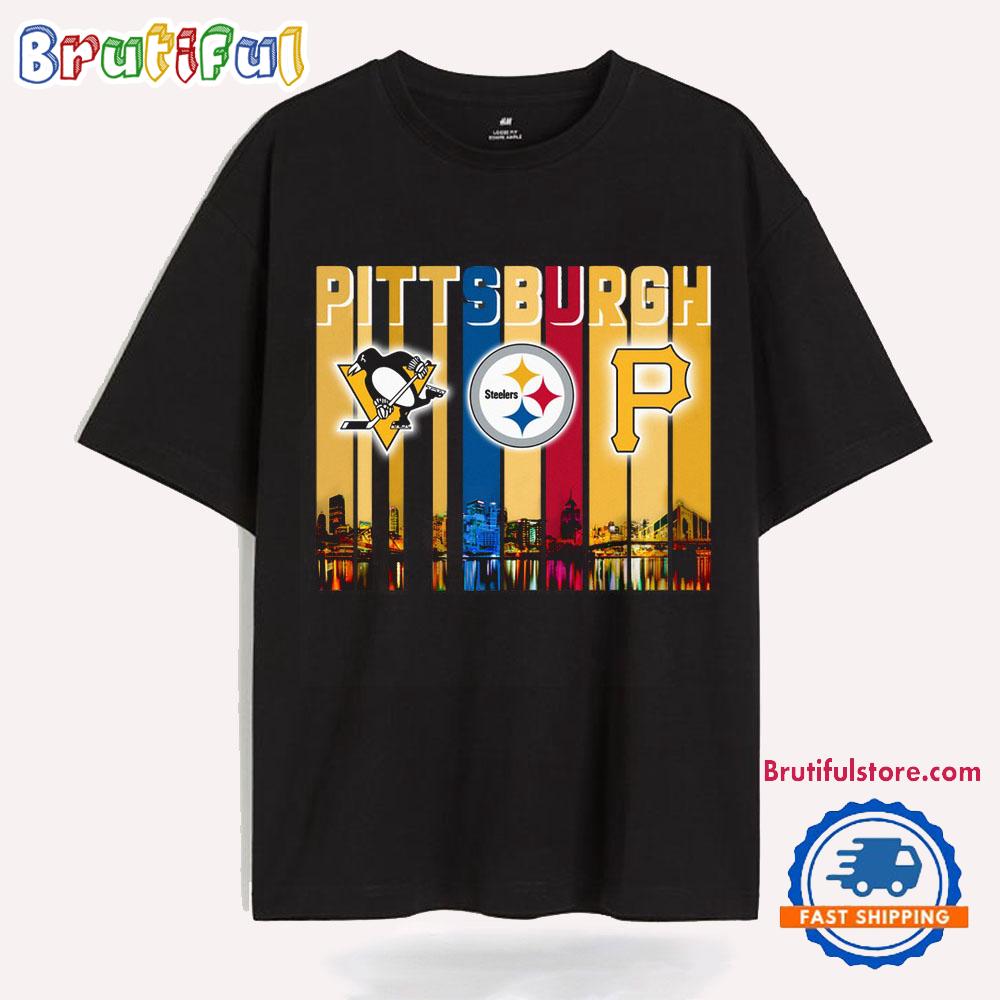 Pittsburgh Sports My City My Team 2025 T Shirt