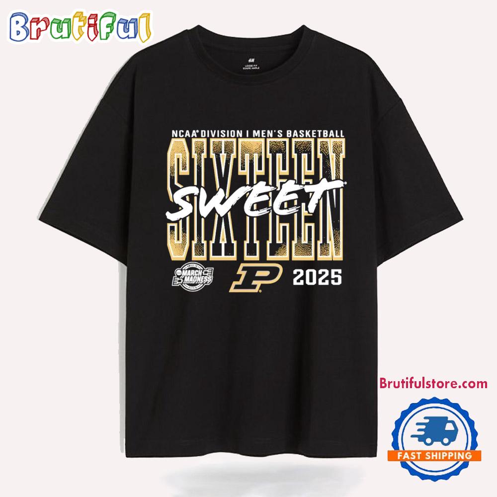 Purdue Boilermakers 2025 NCAA Men’s Basketball Tournament March Madness Sweet T Shirt