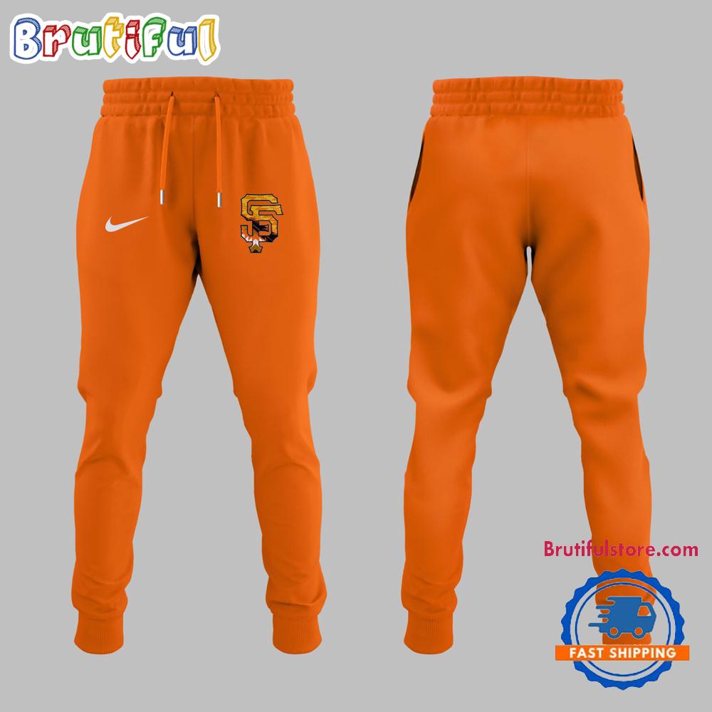 San Francisco Giants National American Heritage Night Orange Jogges Pant