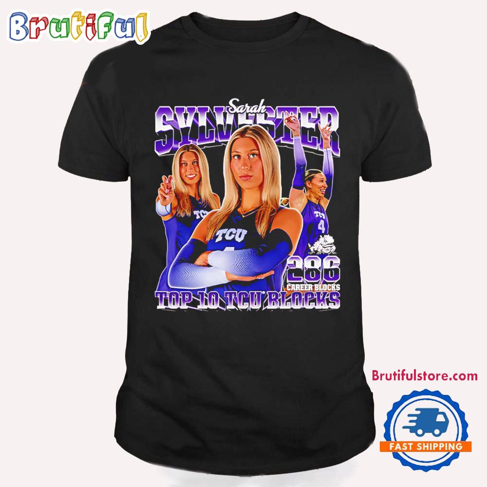 Sarah Sylvester top 10 TCU Horned Frogs 2025 T Shirt