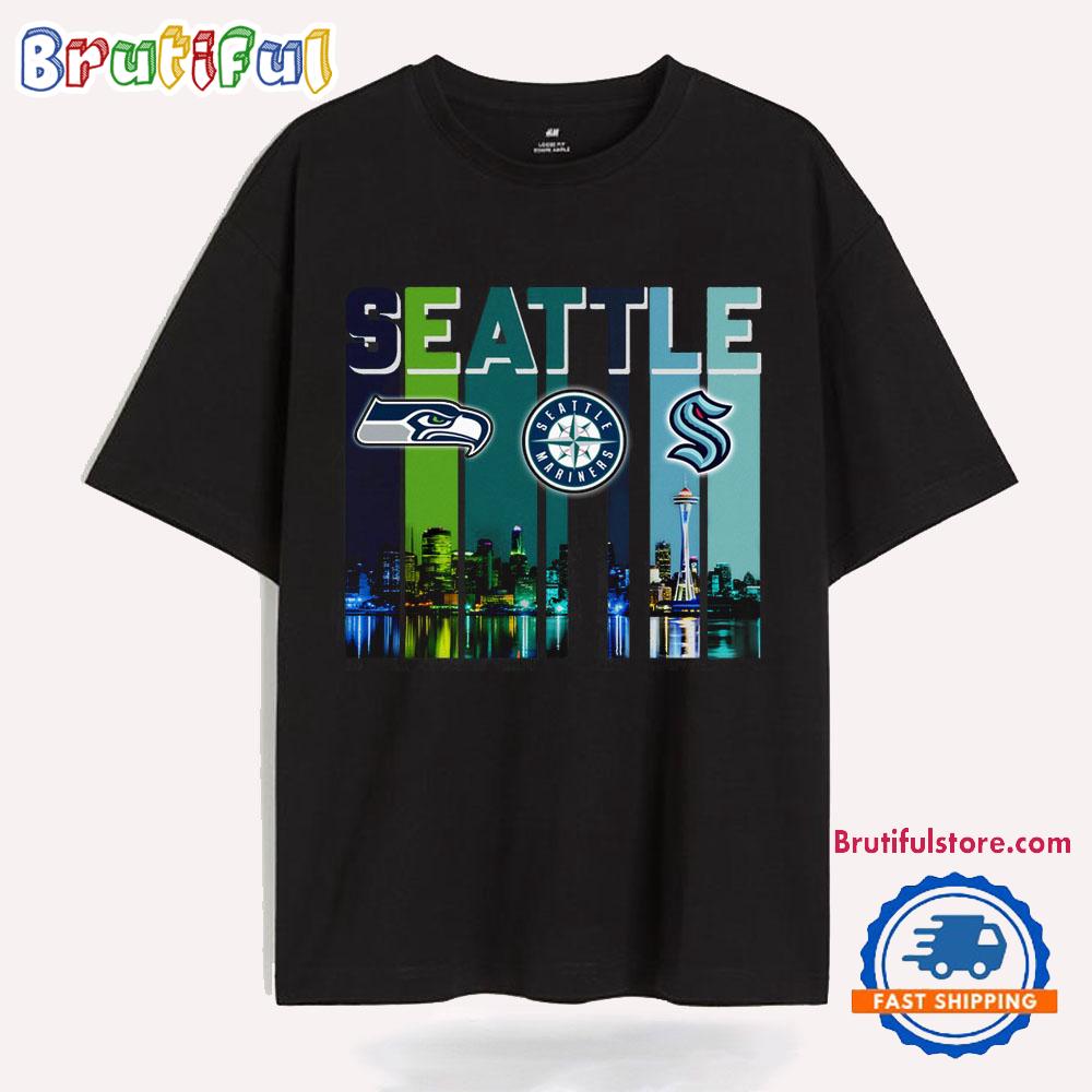 Seattle Sports My City My Team 2025 T Shirt