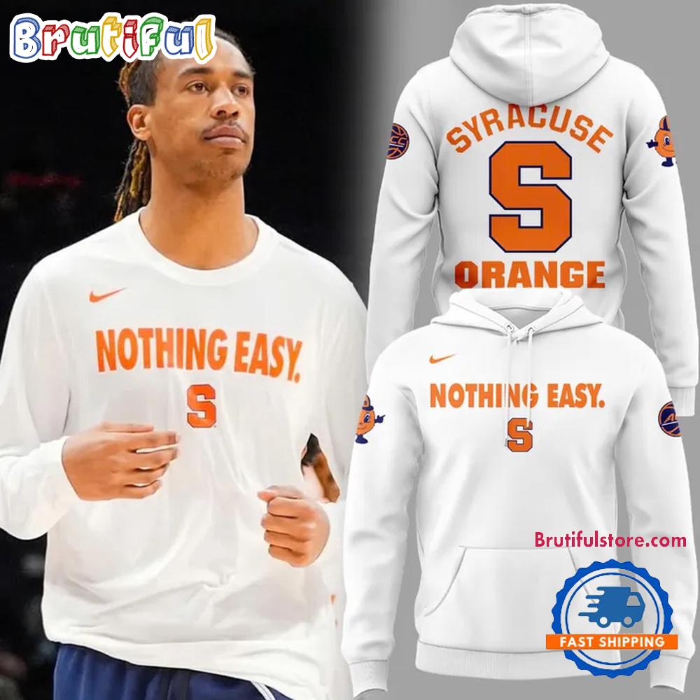 Syracuse Orange Special Nothing Easy SO Hoodie