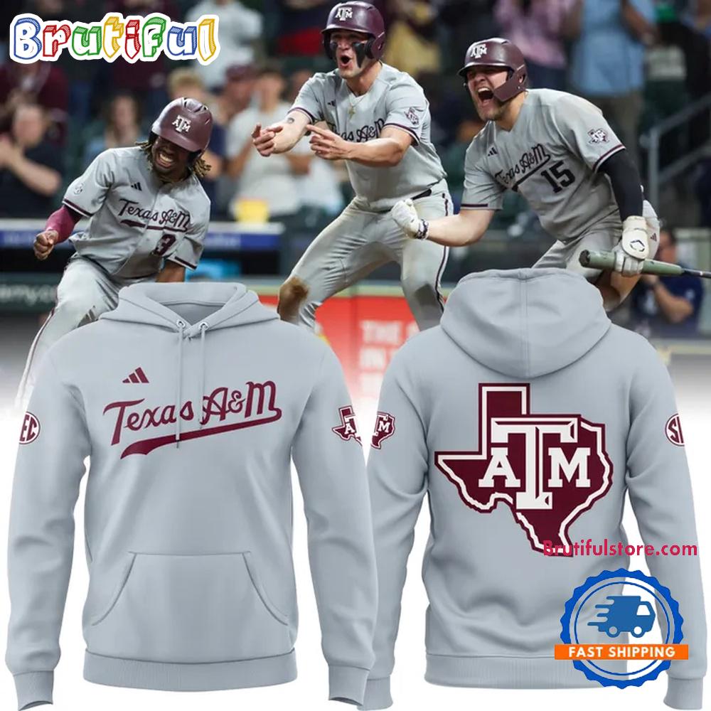 Texas AM Aggies Baseketball 2025 New Design Hoodie Shirts
