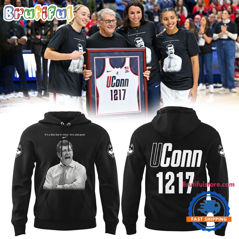 UConn Huskies Geno Auriemma 3D All Over Print Hoodie Shirt