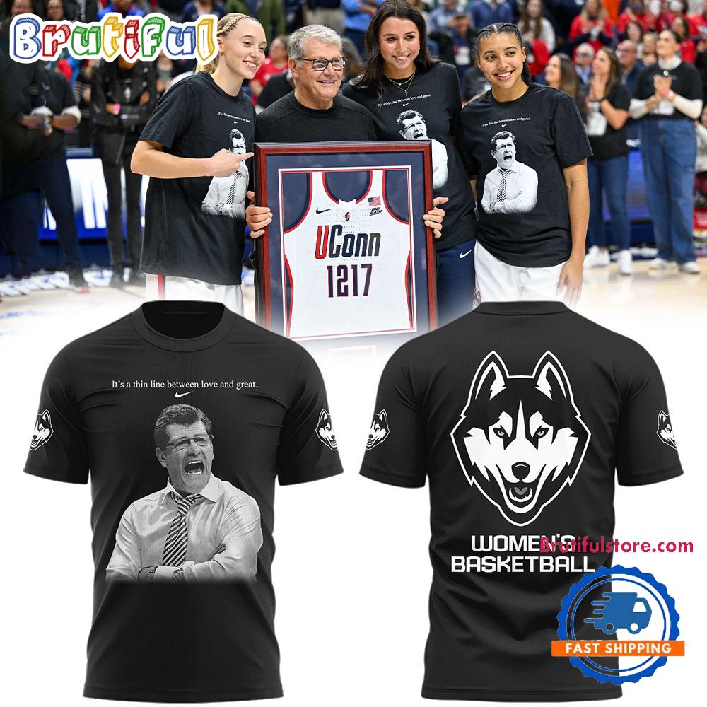 UConn Huskies Geno Auriemma Limited Edition T Shirt