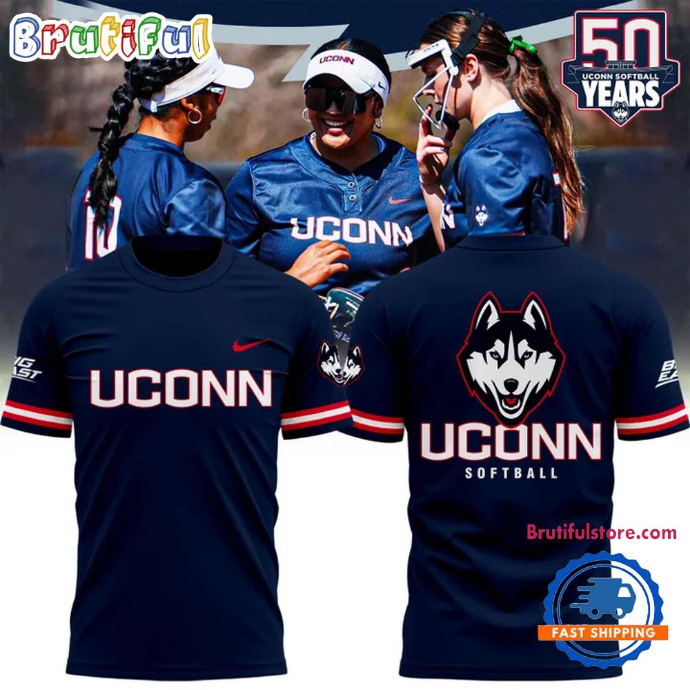 UConn Huskies Softball New Season 2025 T Shirt