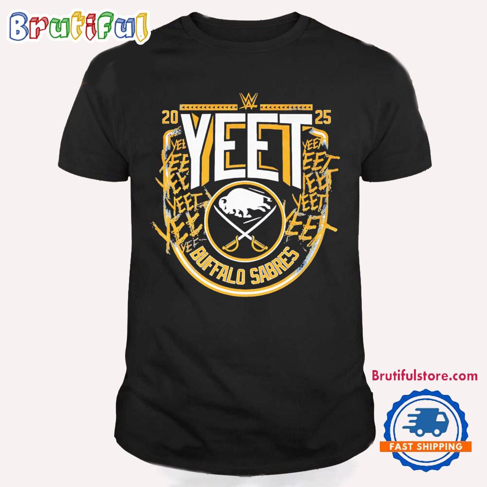 Y.E.E.T x Buffalo Sabres Limited Edition 2025 Vintage T Shirts