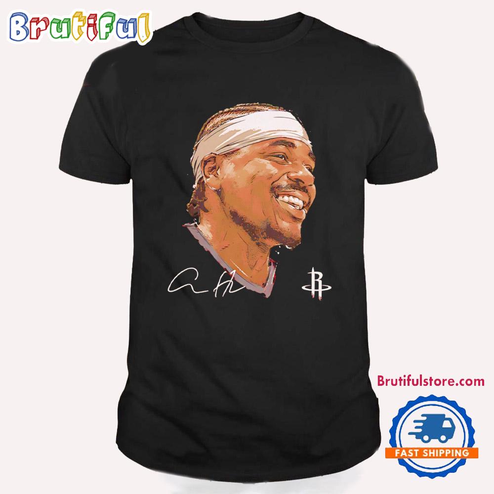 Aaron Holiday Houston Rockets Scream Signature T Shirt