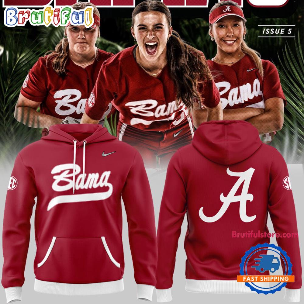 Alabama Crimson Tide Special New Uniform Red 2025 Hoodie