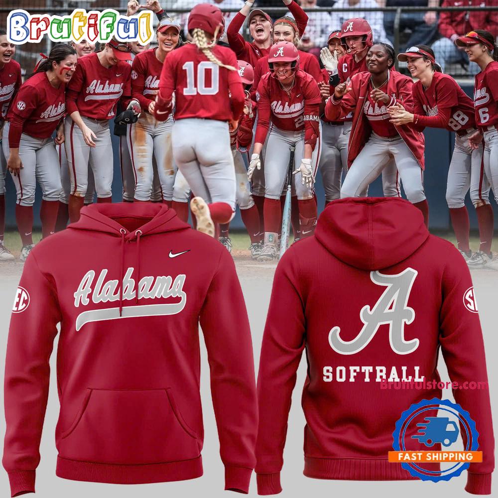 Alabama Crimson Tide Special New Uniform Softball Hoodie