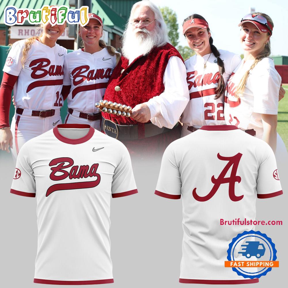 Alabama Crimson Tide Special New Uniform White 2025 T Shirt