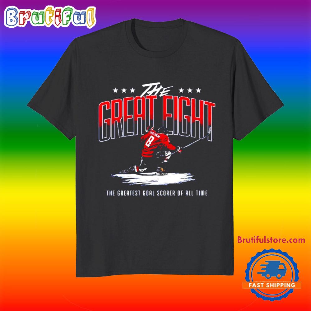 Alex Ovechkin The Great Eight Washington Capitals T Shirt