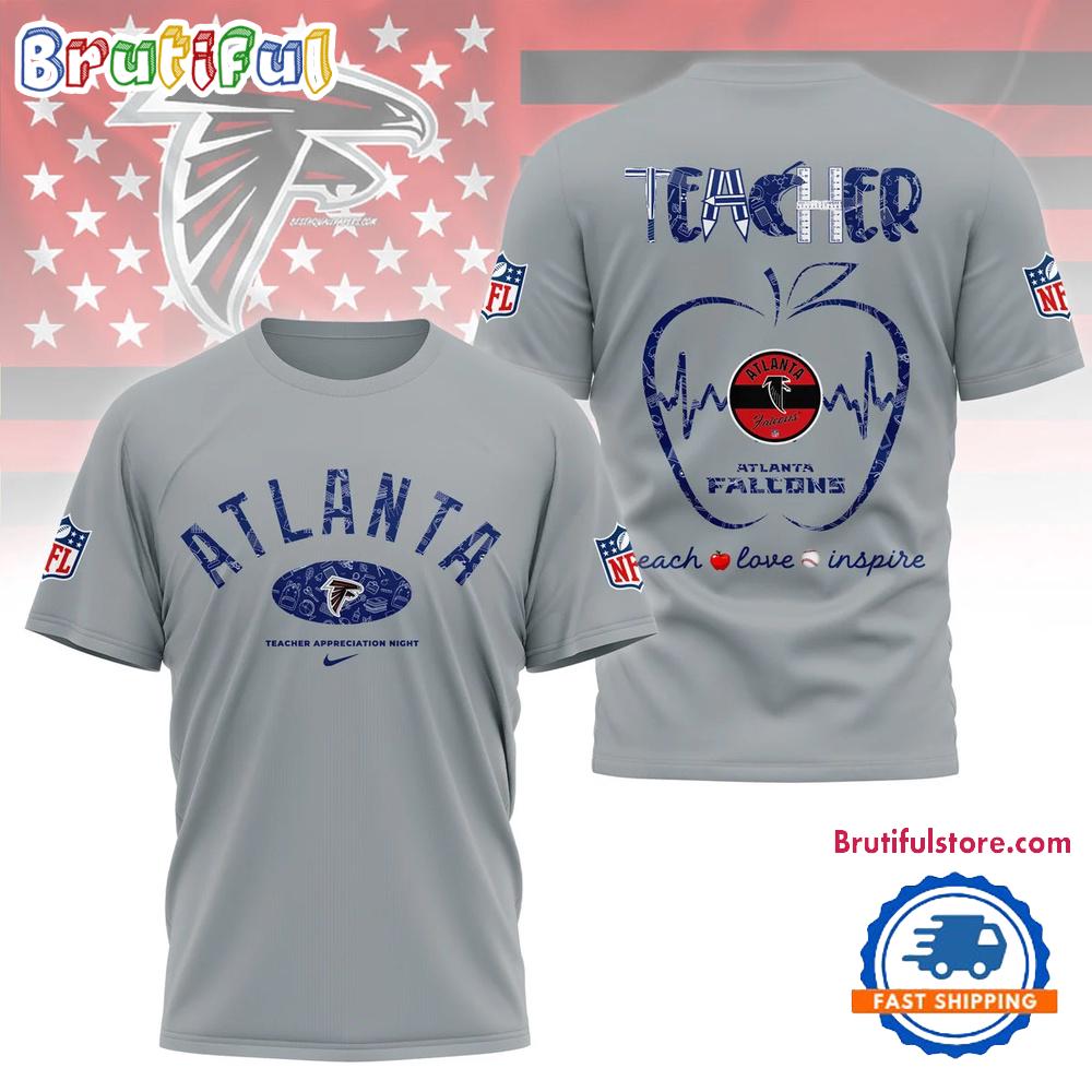 Atlanta Falcons Teacher Appreciation Night 2025 Limited T Shirt