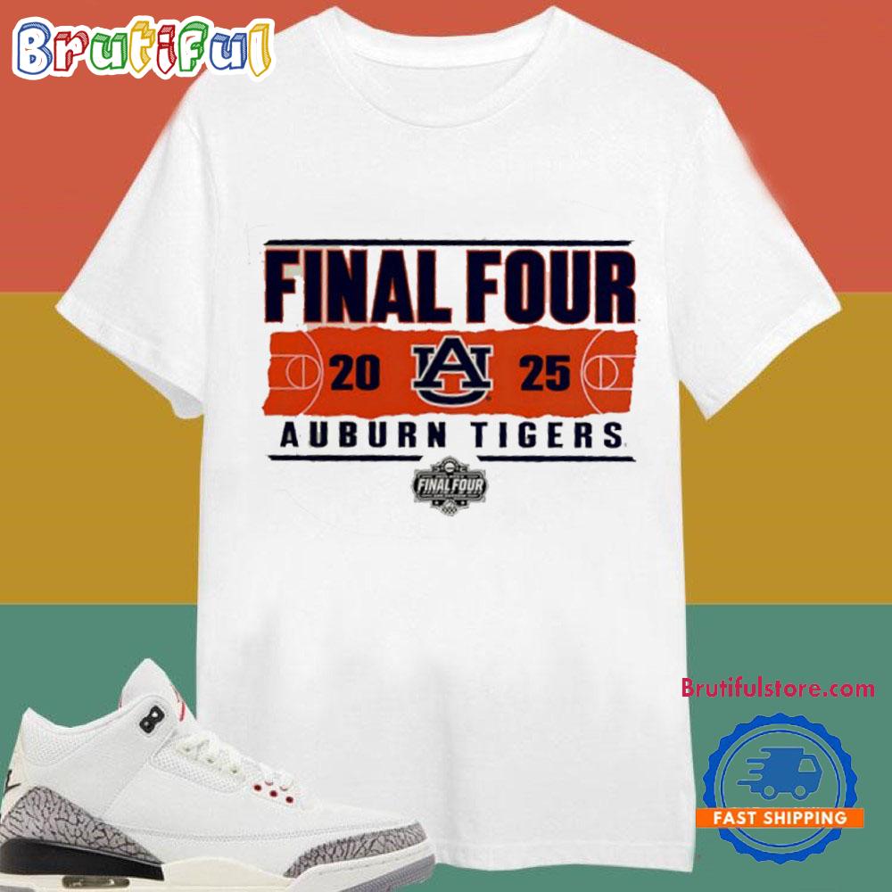 Auburn Tigers 2025 Tournament March Madness Final Four Rebound T Shirt