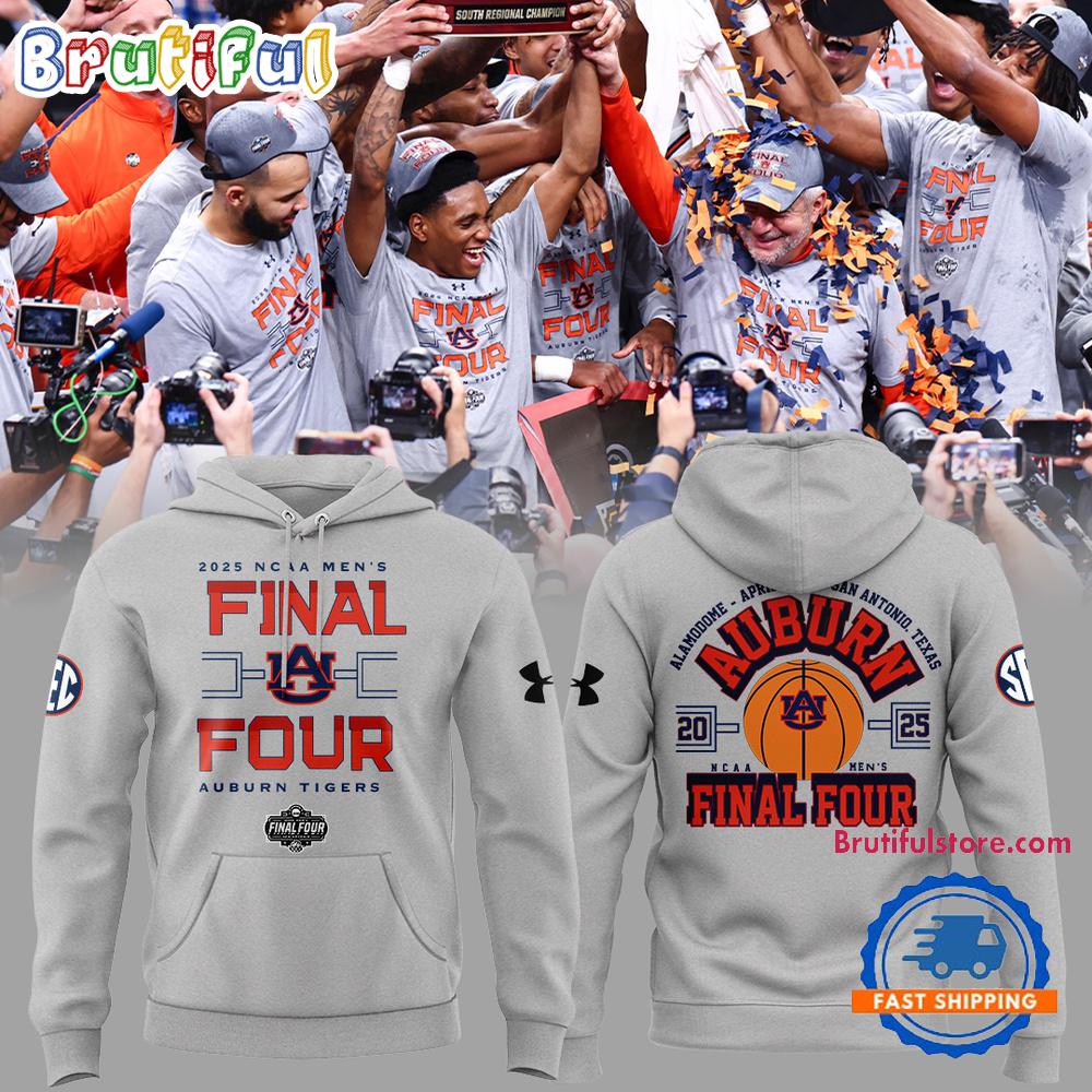 Auburn Tigers Men’s Basketball 2025 Final Four Hoodie