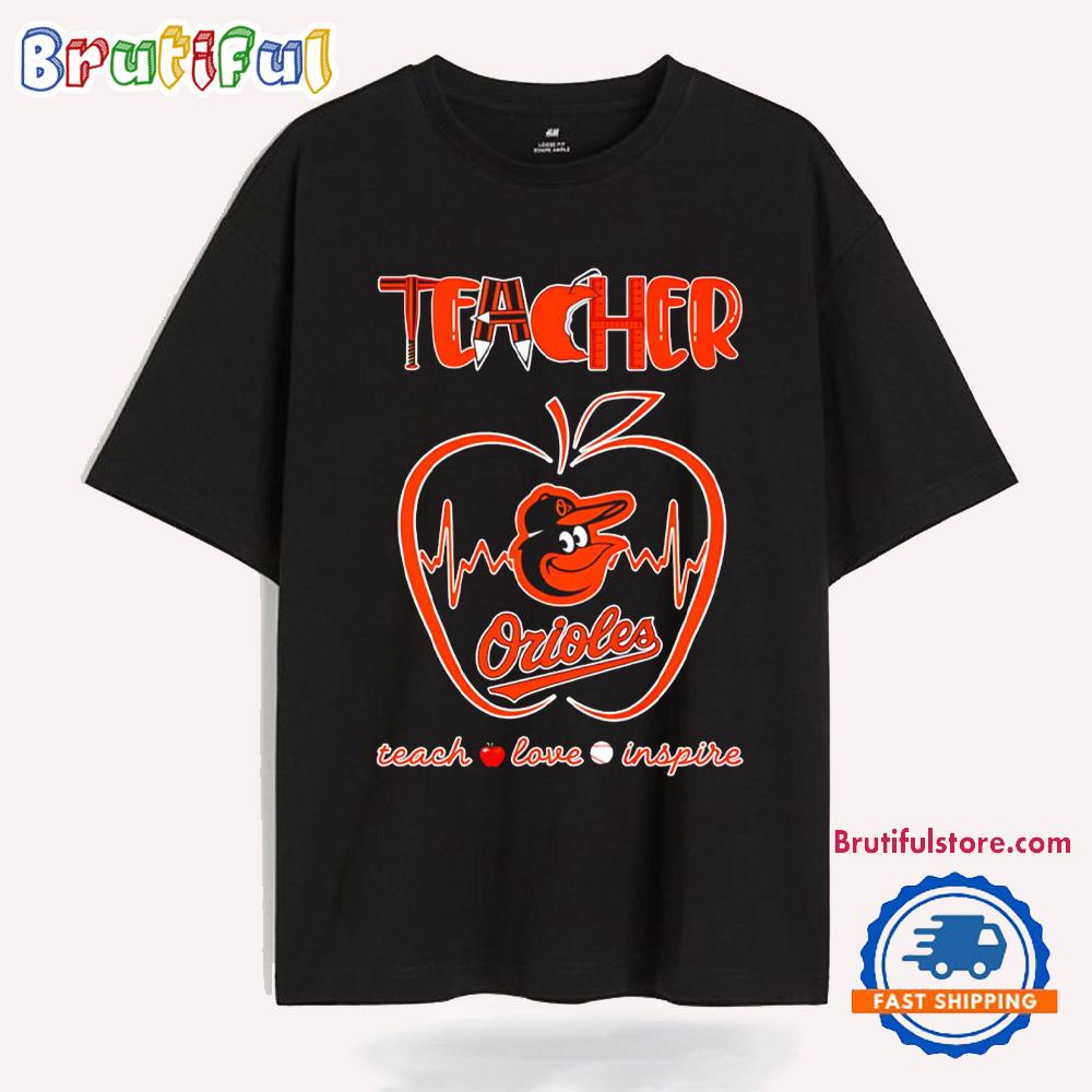 Baltimore Orioles Teachers’ Pride Teacher Appreciation Week T Shirt