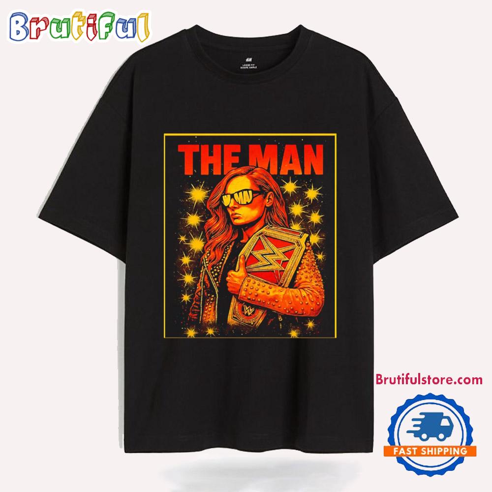 Becky Lynch The Man WWE 2025 T Shirt