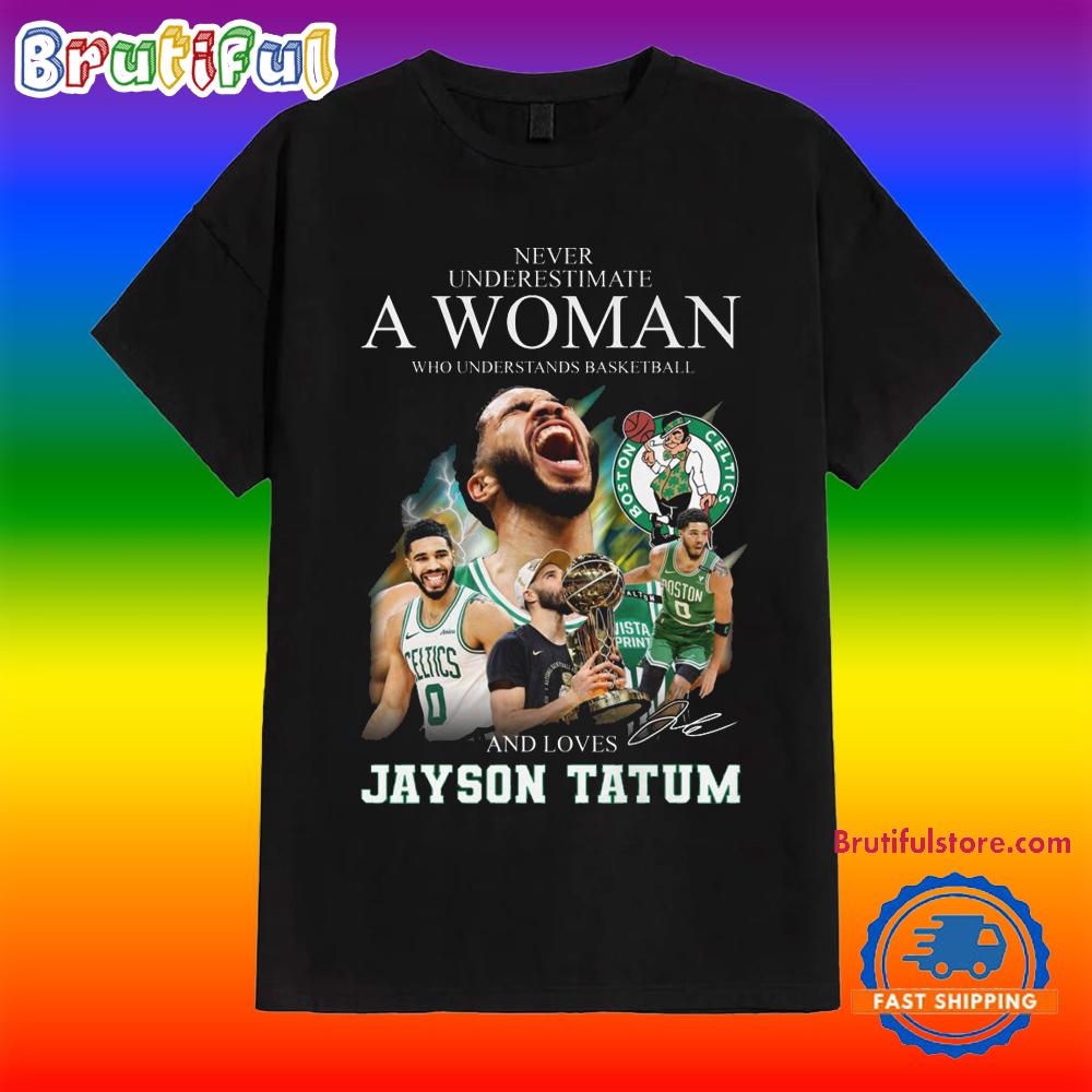 Boston Celtics Jayson Tatum Signature 2025 T Shirt