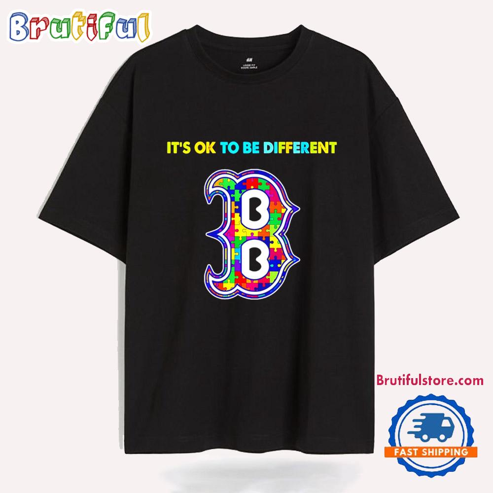 Boston Red Sox It’s Ok to Be Different T Shirt