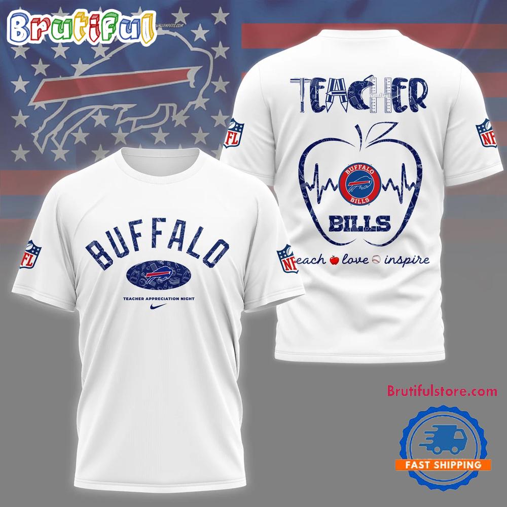 Buffalo Bills Teacher Appreciation Night 2025 Limited T Shirt