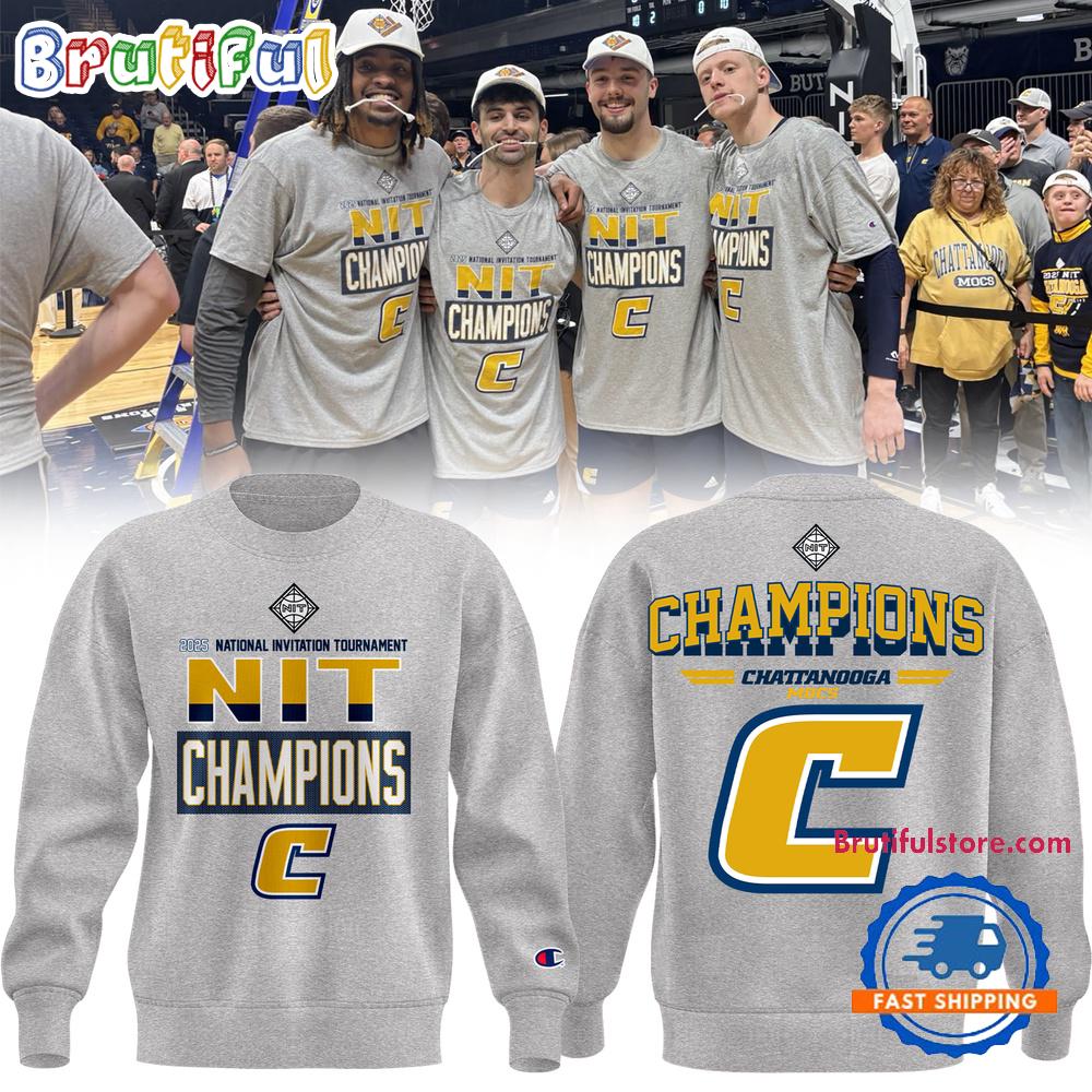 Chattanooga Mocs 2025 Basketball CHAMPIONS Sweatshirt