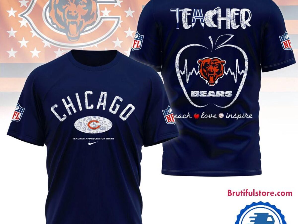 Chicago Bears Teacher Appreciation Night 2025 Limited T Shirt
