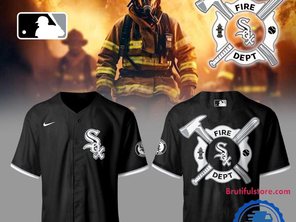 Chicago White Sox x Firefighter Appreciation Night 2025 Jersey Shirt