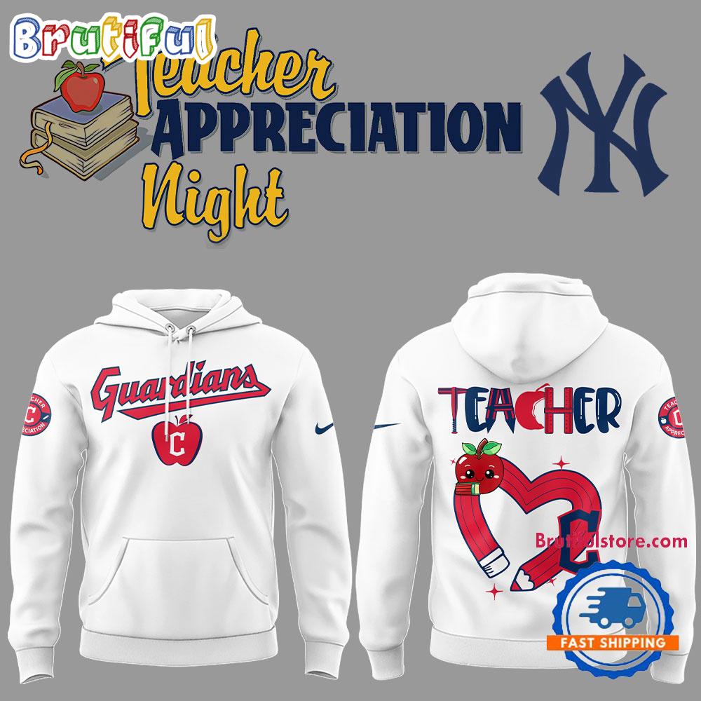 Cleveland Guardians Teacher Appreciation Night 2025 Hoodie