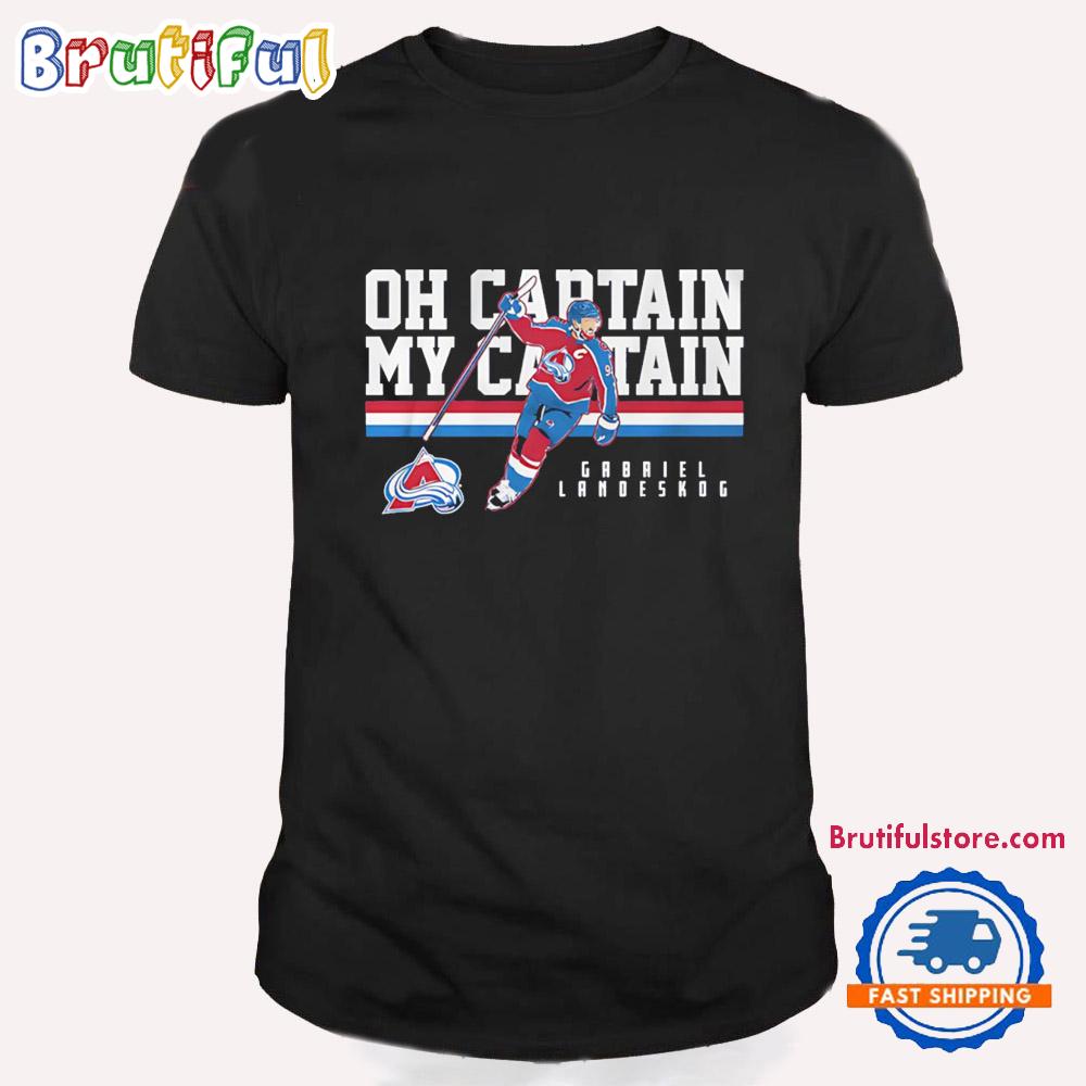 Colorado Avalanche Oh Captain My Captain T Shirt