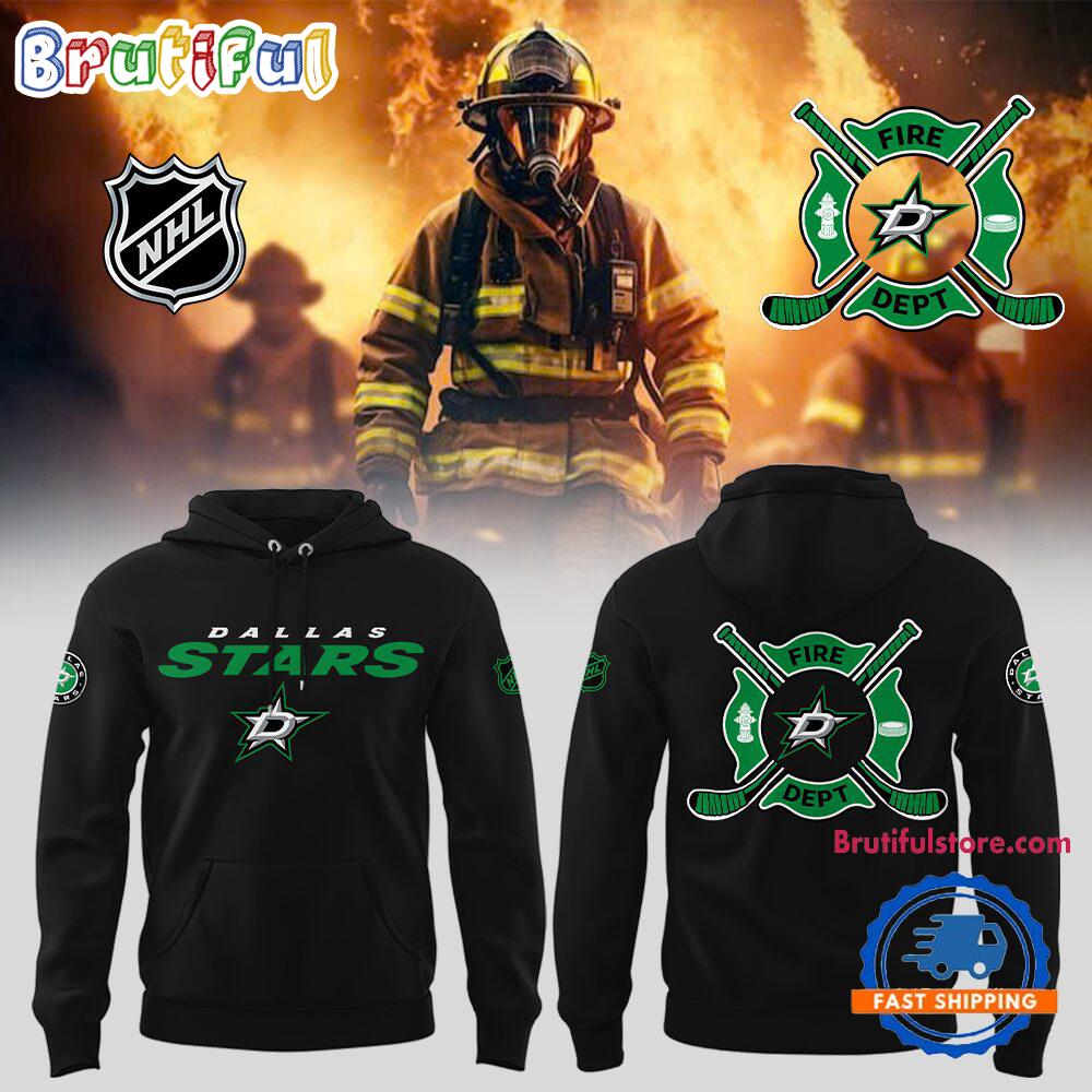 Dallas Stars x Firefighter Appreciation Night Hoodie