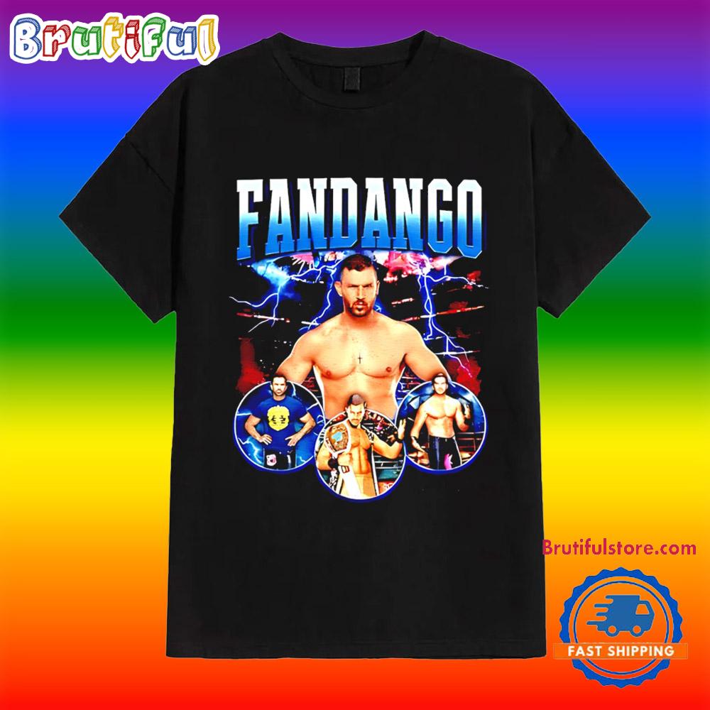 Fandango Wwe Player Collage T Shirt
