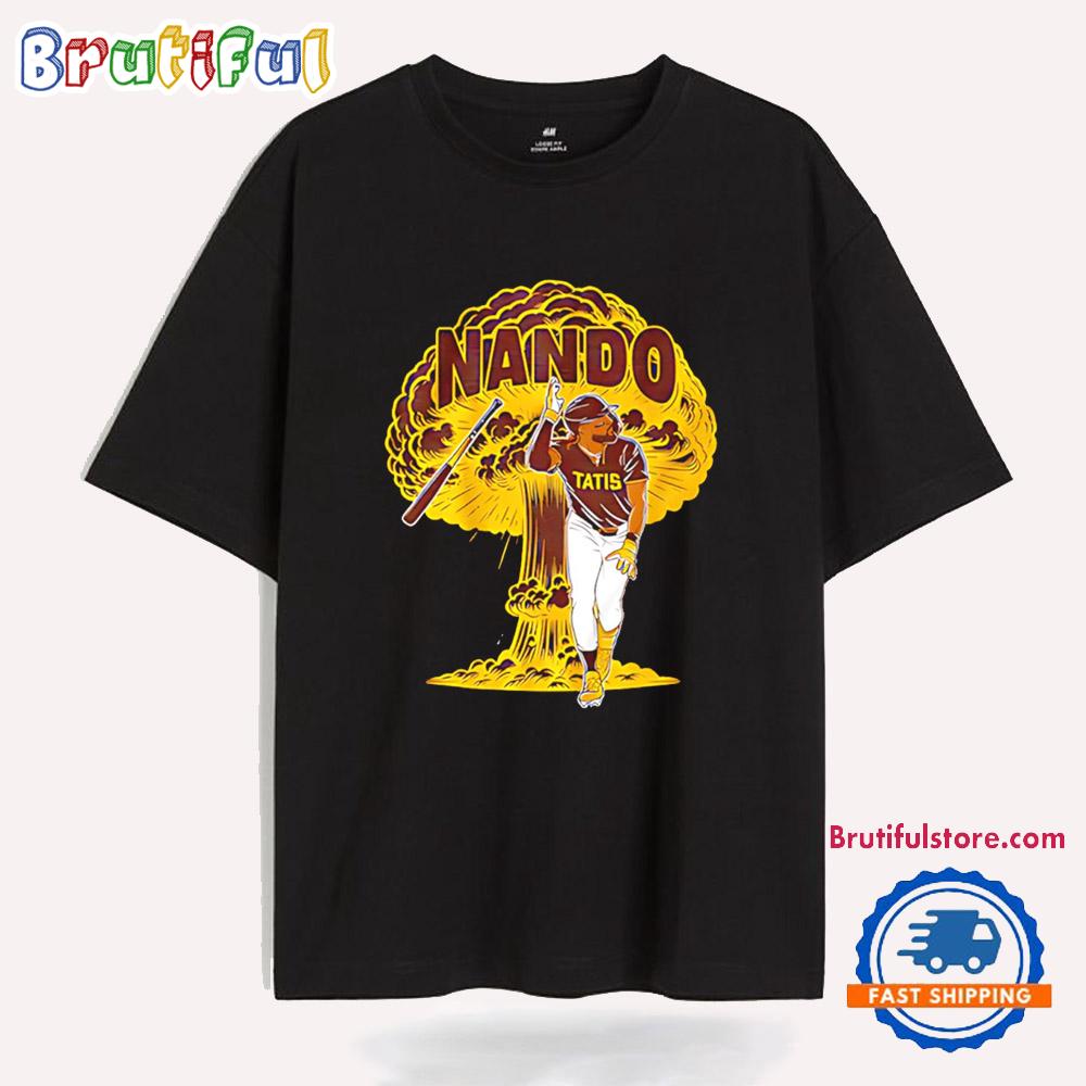 Fernando Tatis Jr Nuked by Nando San Diego Padres T Shirt