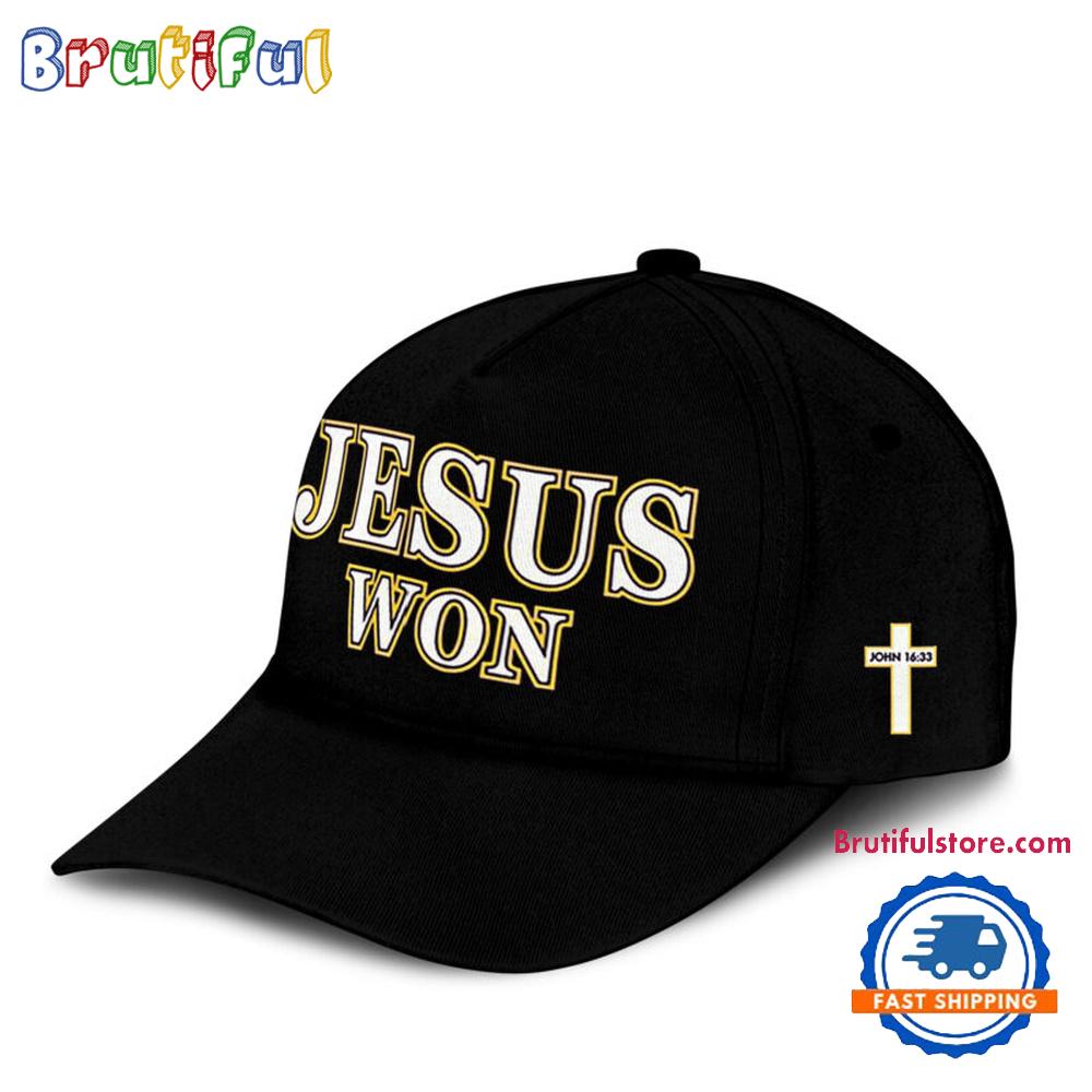 Florida Gators JESUS WON Black Cap