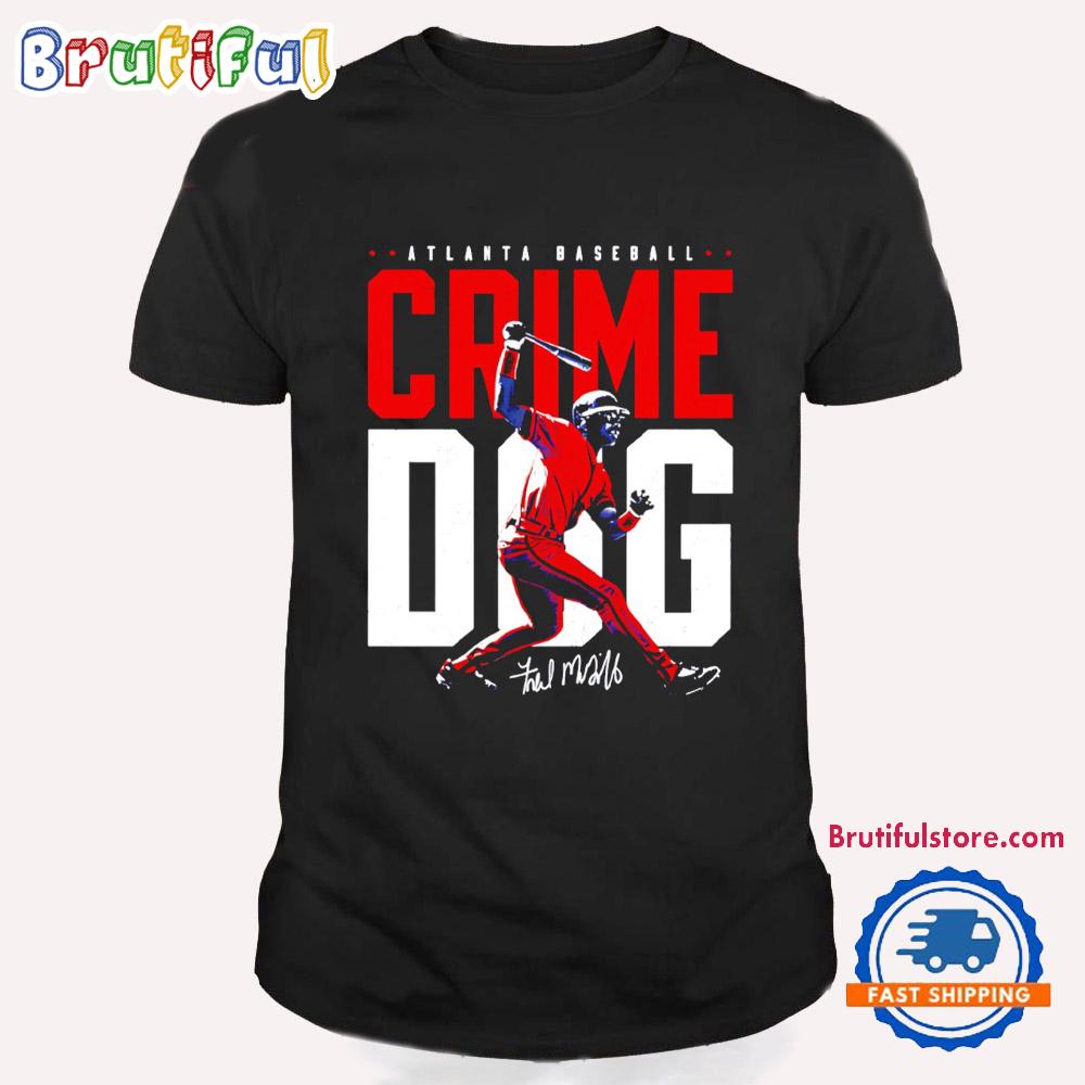 Fred Mcgriff Atlanta Crime Dog Signature T Shirt