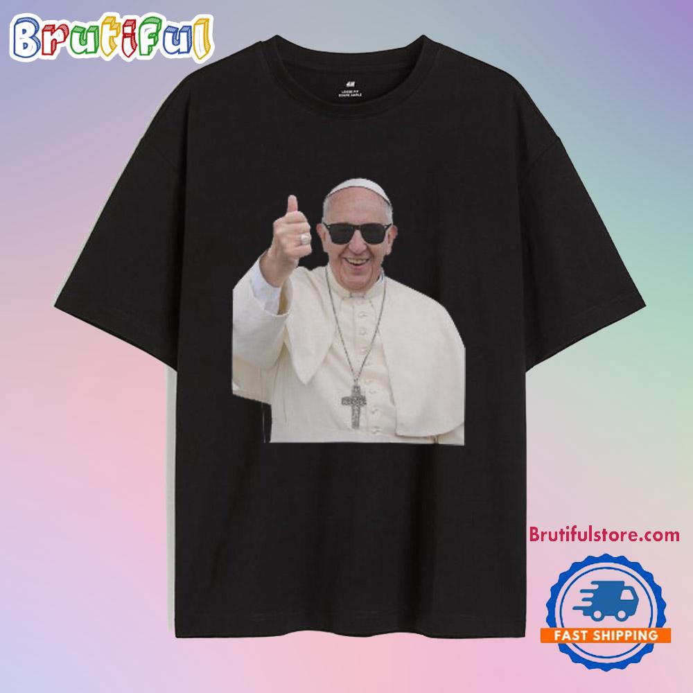 Funny Thumbs up Pope Francis Classic T-Shirts