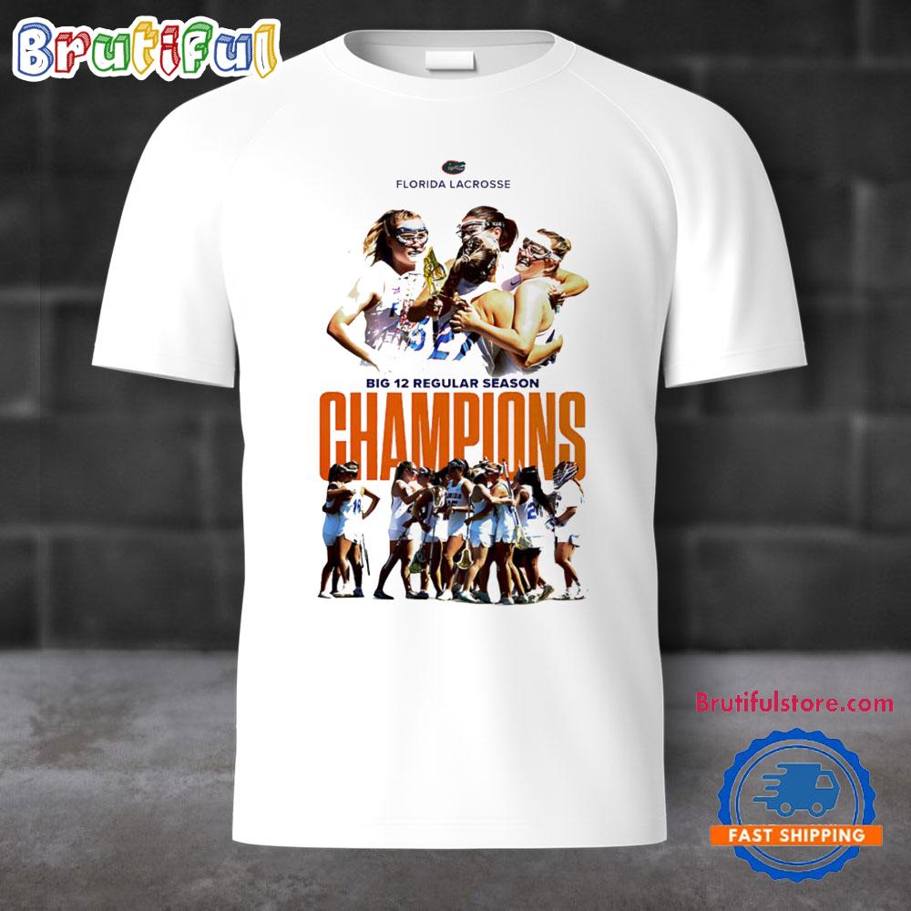 Gators Lacrosse Big 12 Regular Season Champions Poster T Shirt